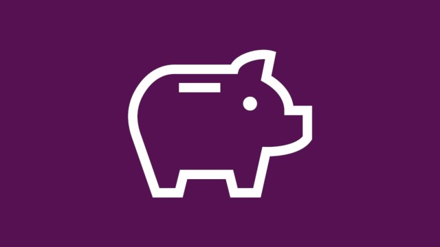 Icon: Source of income (white piggy bank)